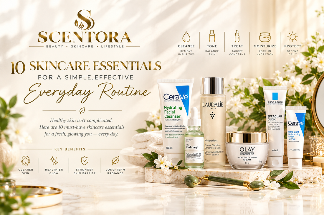 10 Skincare Essentials for a Simple, Effective Everyday Routine